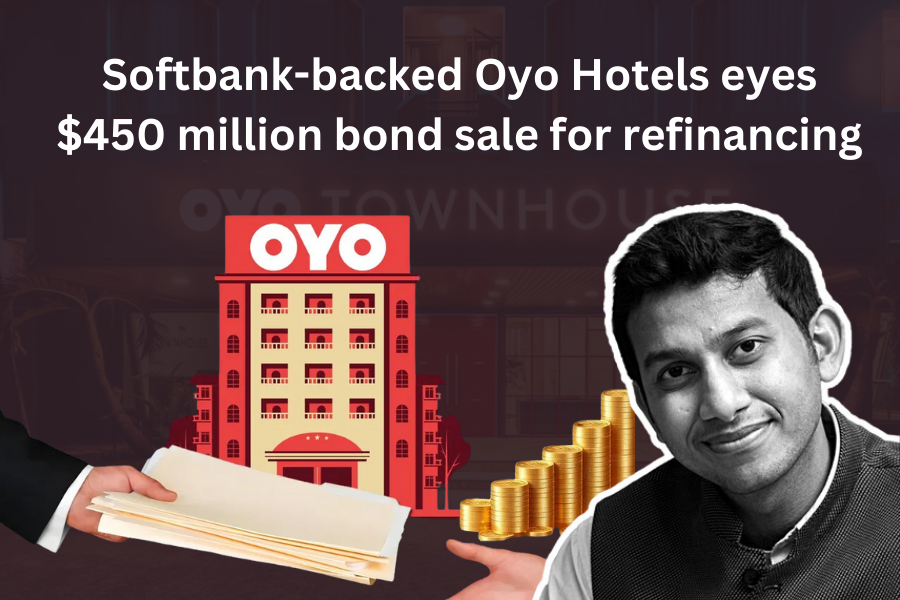 Softbank-backed-Oyo-Hotels-eyes-450-million-bond-sale-for-refinancing